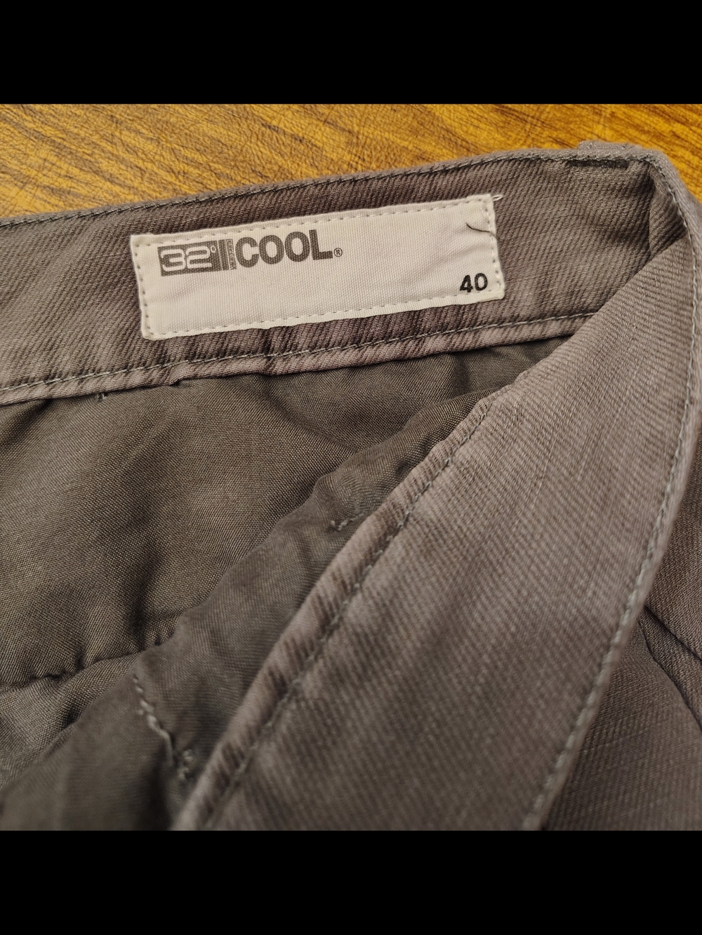 32 Degrees Men's Cargo Shorts in Gray - Picture 3 of 3
